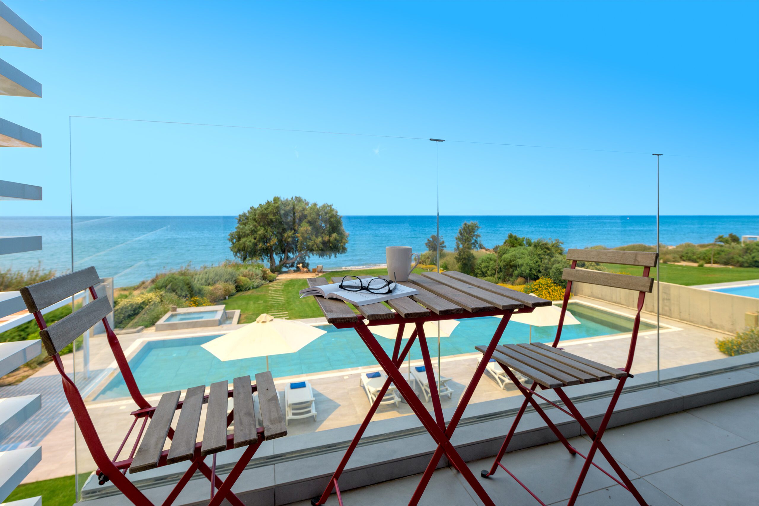 Sea View Villa Rhodes | Luxury Villa for 12 Fanes Rhodes