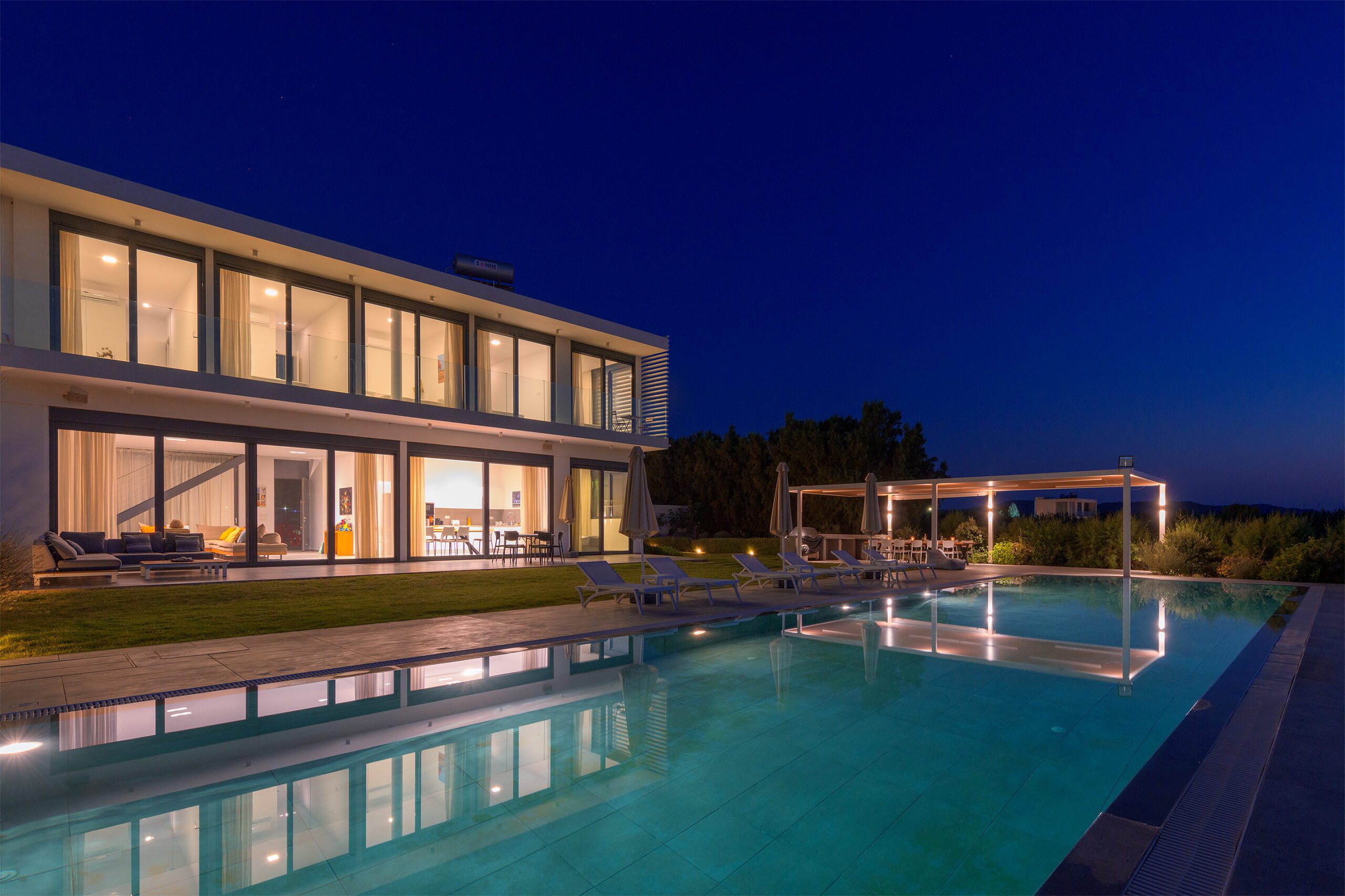 Sea View Villa Rhodes | Luxury Villa for 12 Fanes Rhodes