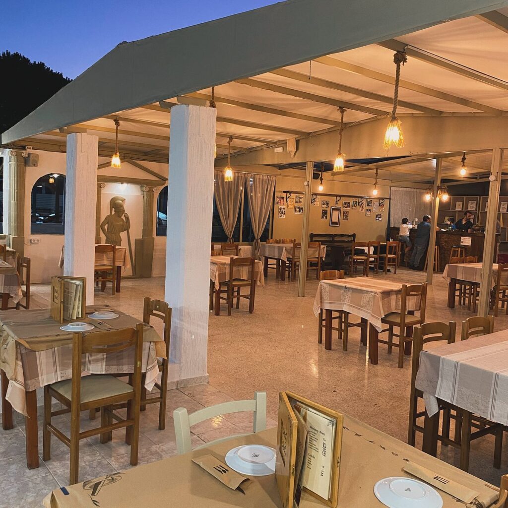 Greek Food In Faliraki