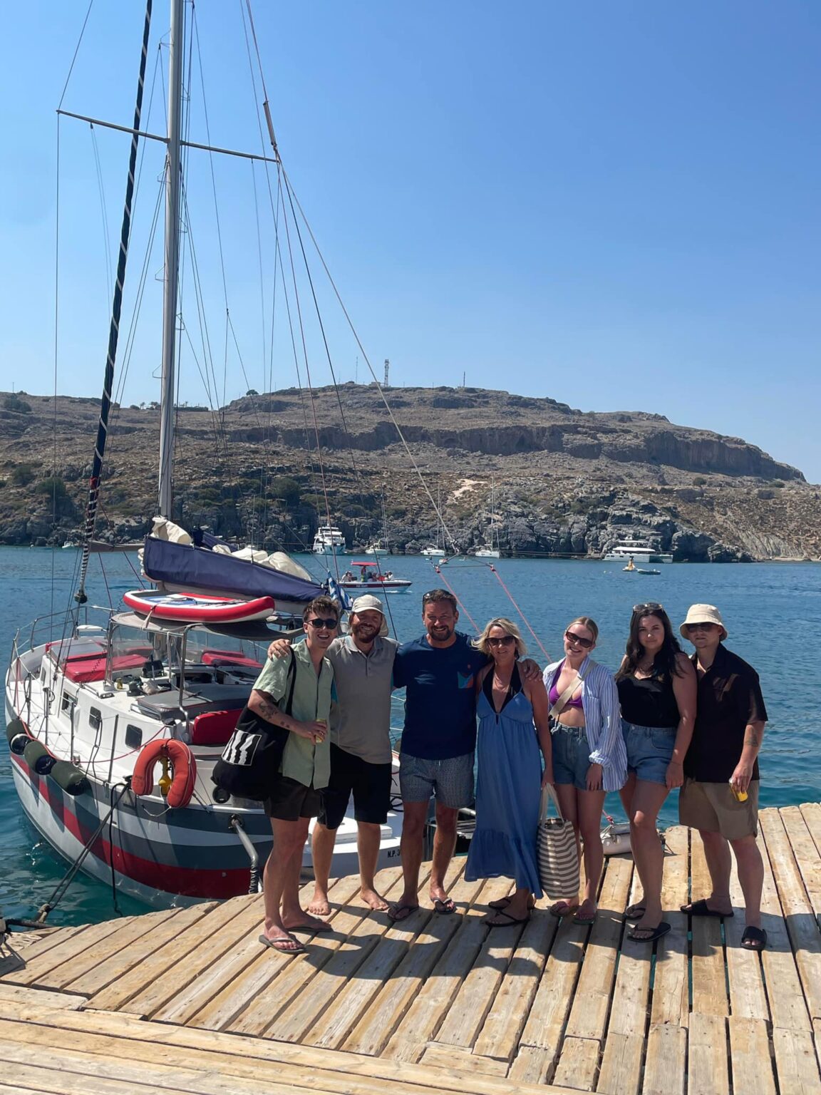Gin Tonic Lindos Sailing