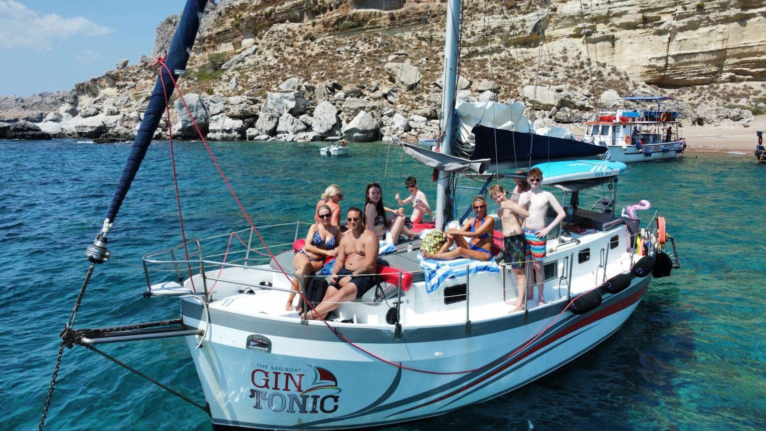 Gin Tonic Lindos Sailing
